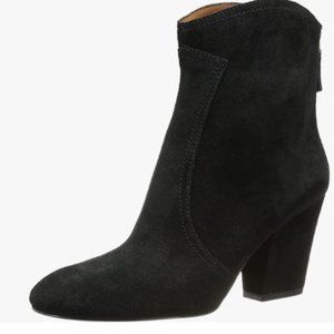 Nine West Dashiell Boot Size 9 Black Suede